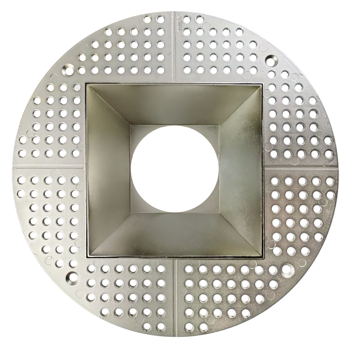 5 Inch Nickel Square Trimless Kit