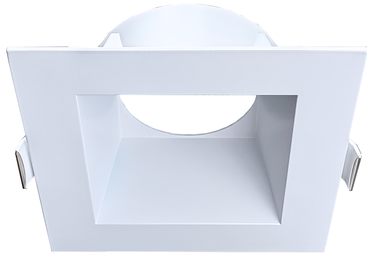 6 Inch White Square Trim
