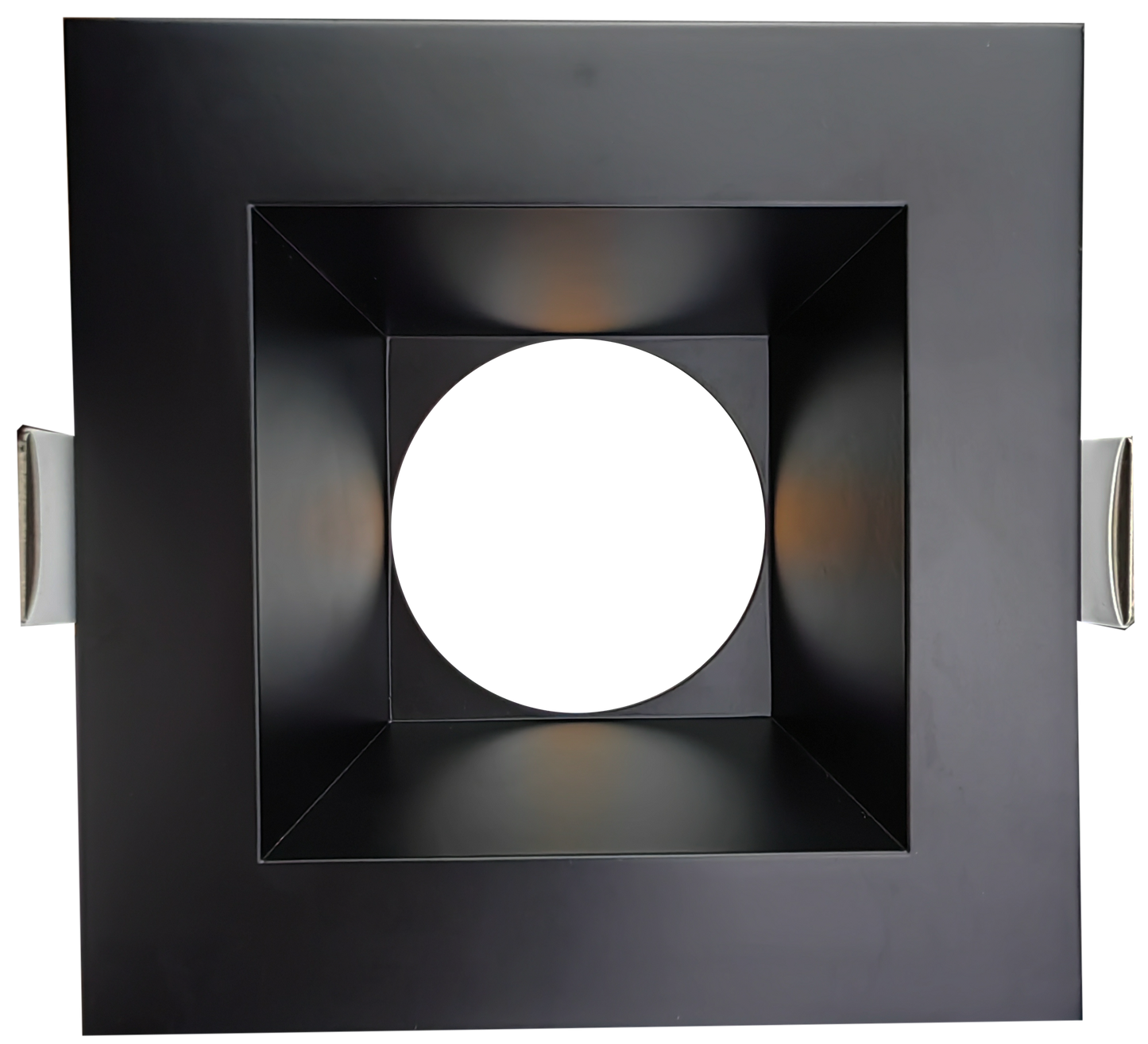 6 Inch Black Square Trim