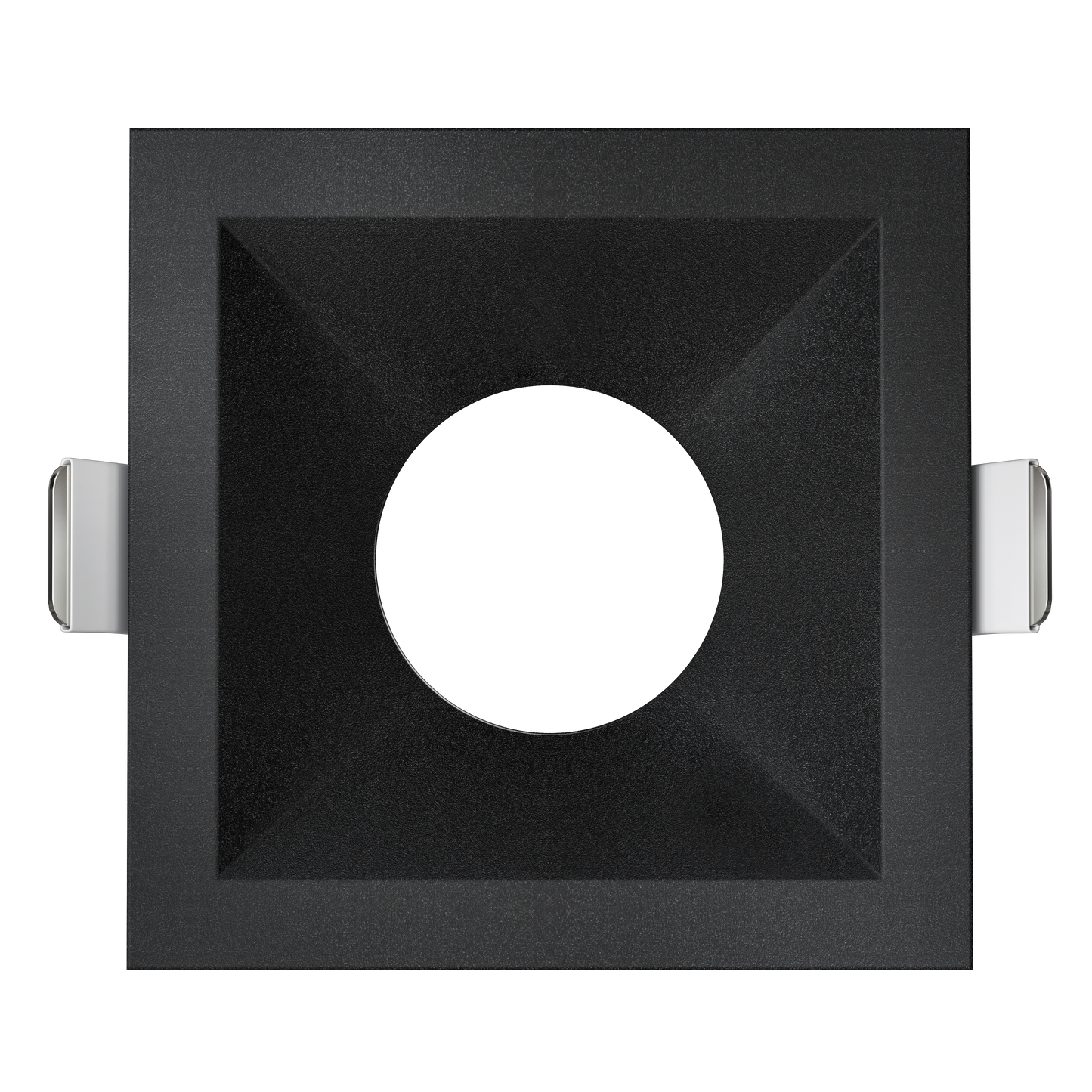 3 Inch Black Bevel Square Trim