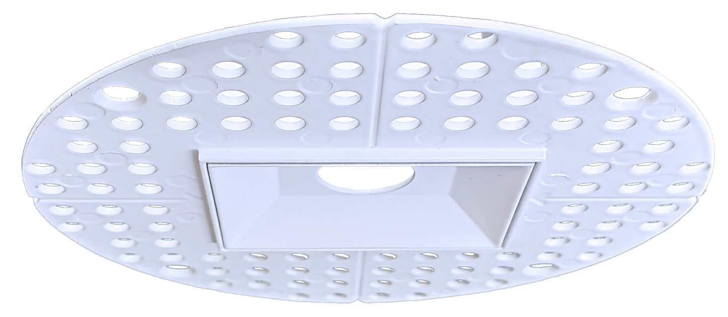 1" Ultra Narrow 1 head Trimless Kit
