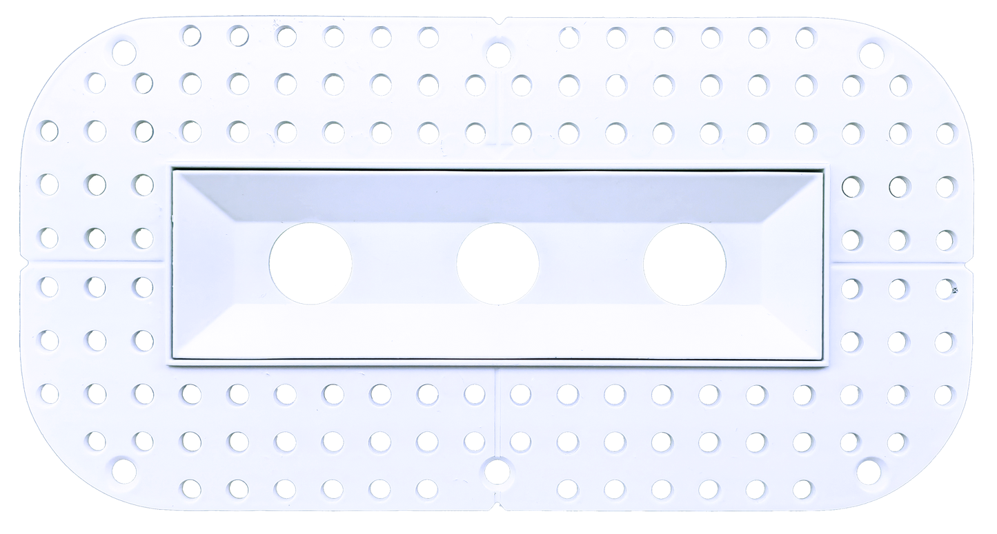 1" Ultra Narrow 3 head Trimless Multiple Kit