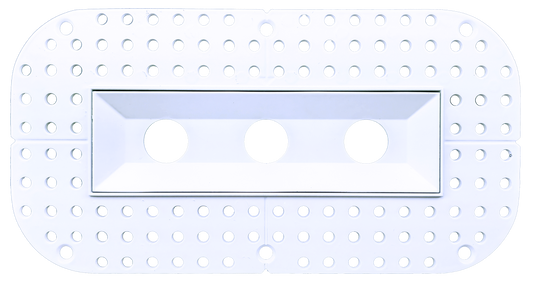 1" Ultra Narrow 3 head Trimless Multiple Kit