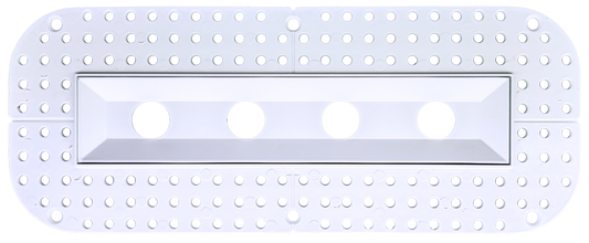 1" Ultra Narrow 4 head Trimless Multiple Kit