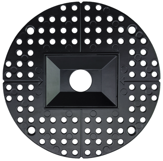 1" Ultra Narrow 1 head Trimless Kit Black Finish