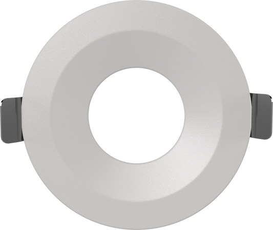 3 Inch White Round Ultra Shallow Trim