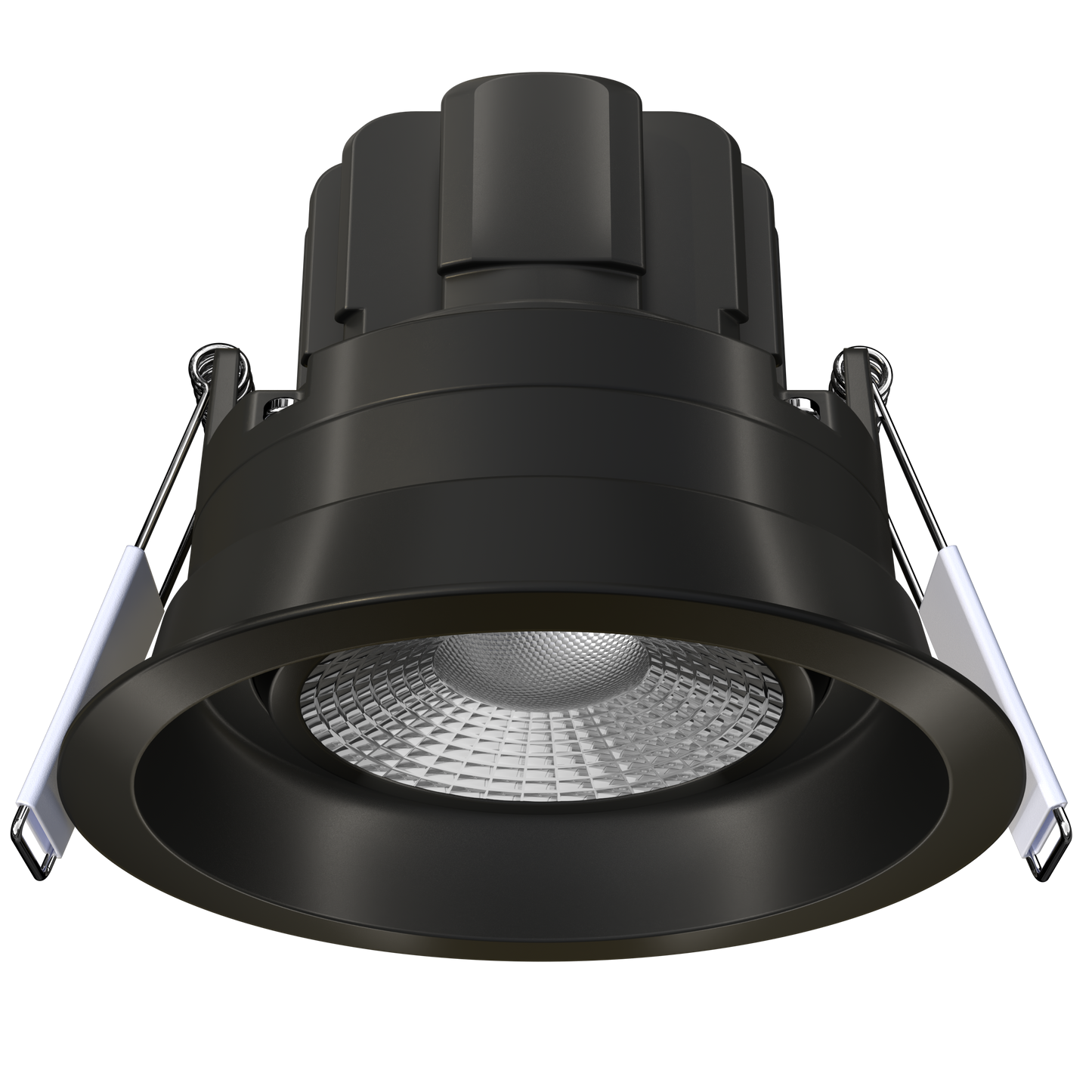 3.5" Round Regress Narrow Gimbal Trimmed Black