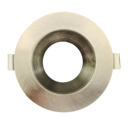 3.5 Inch Brushed Nickel Round Trim