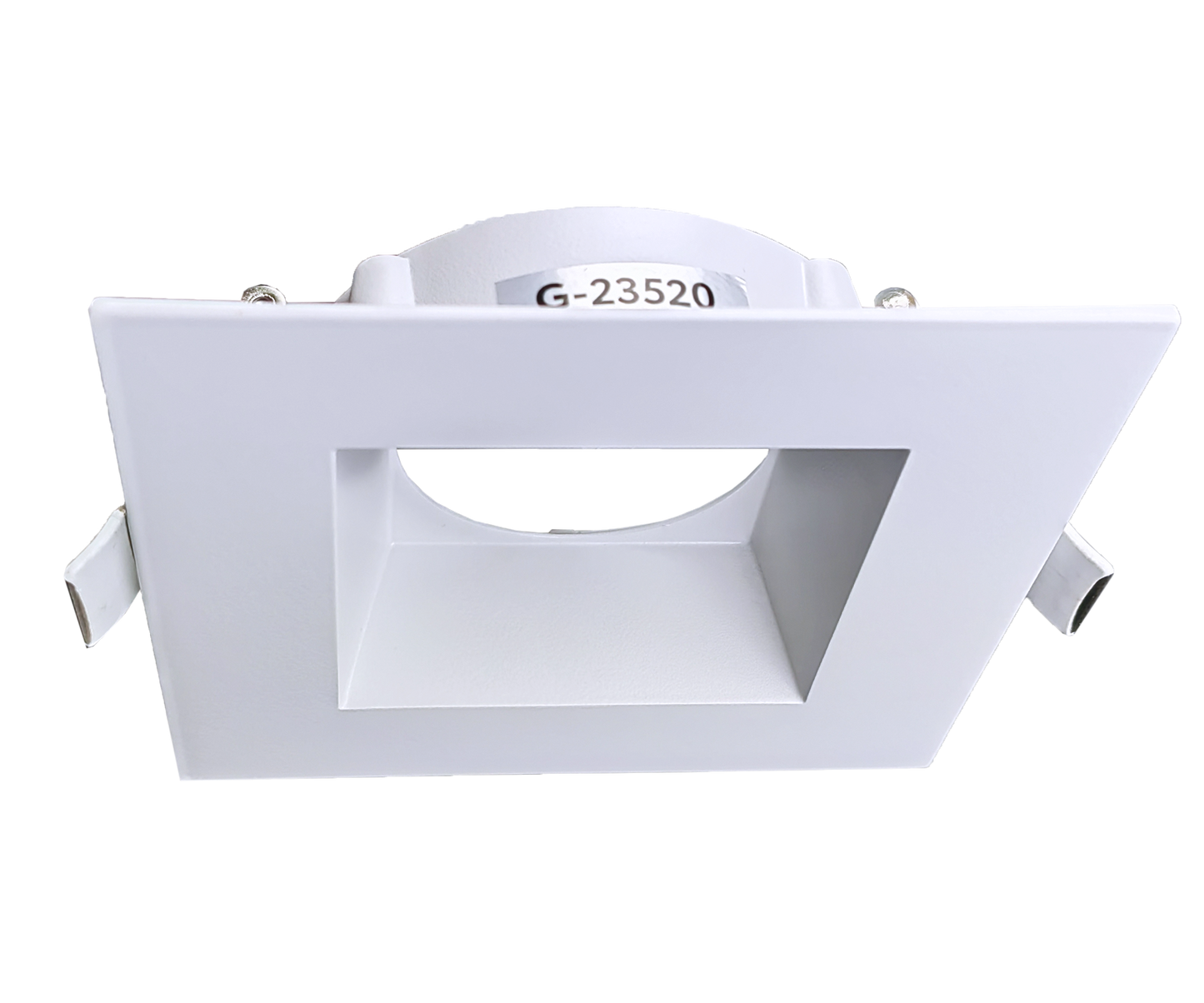 3.5 Inch White Square Trim