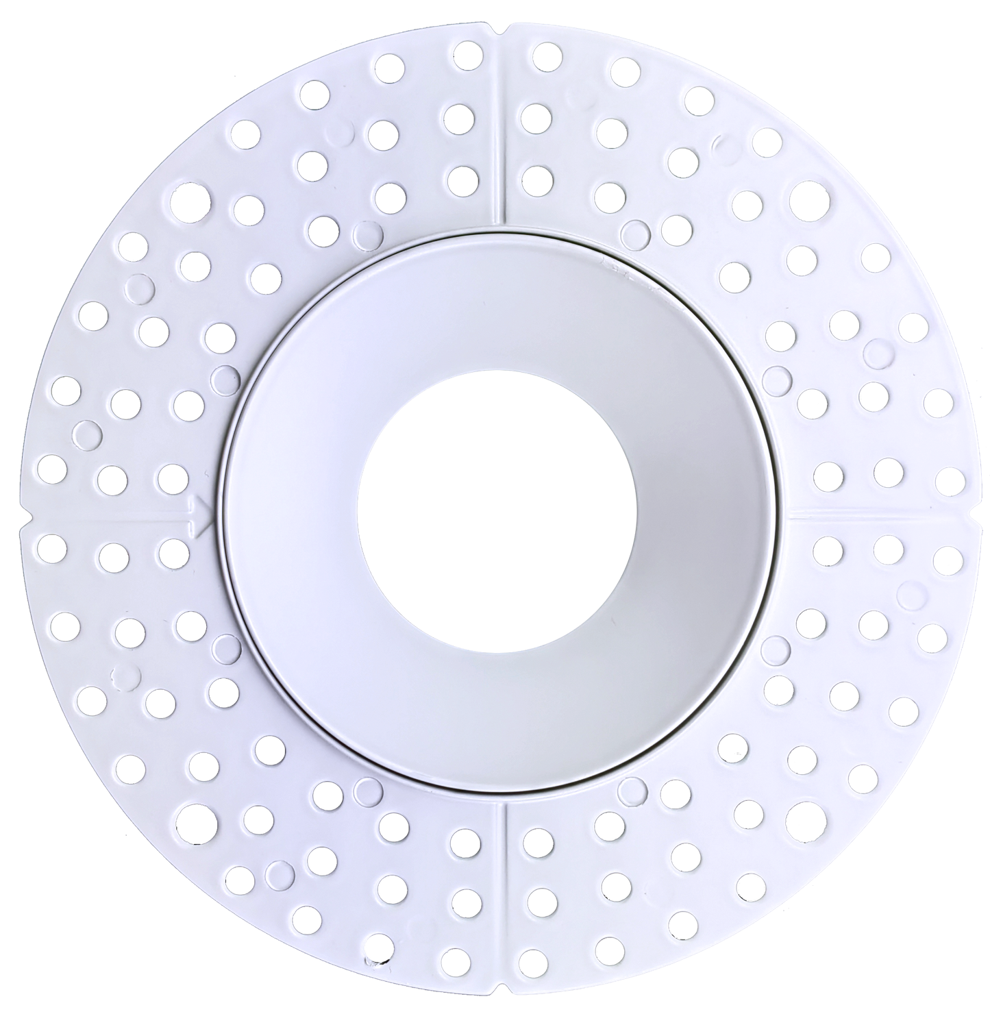 3.5 Inch White Round Trimless Kit