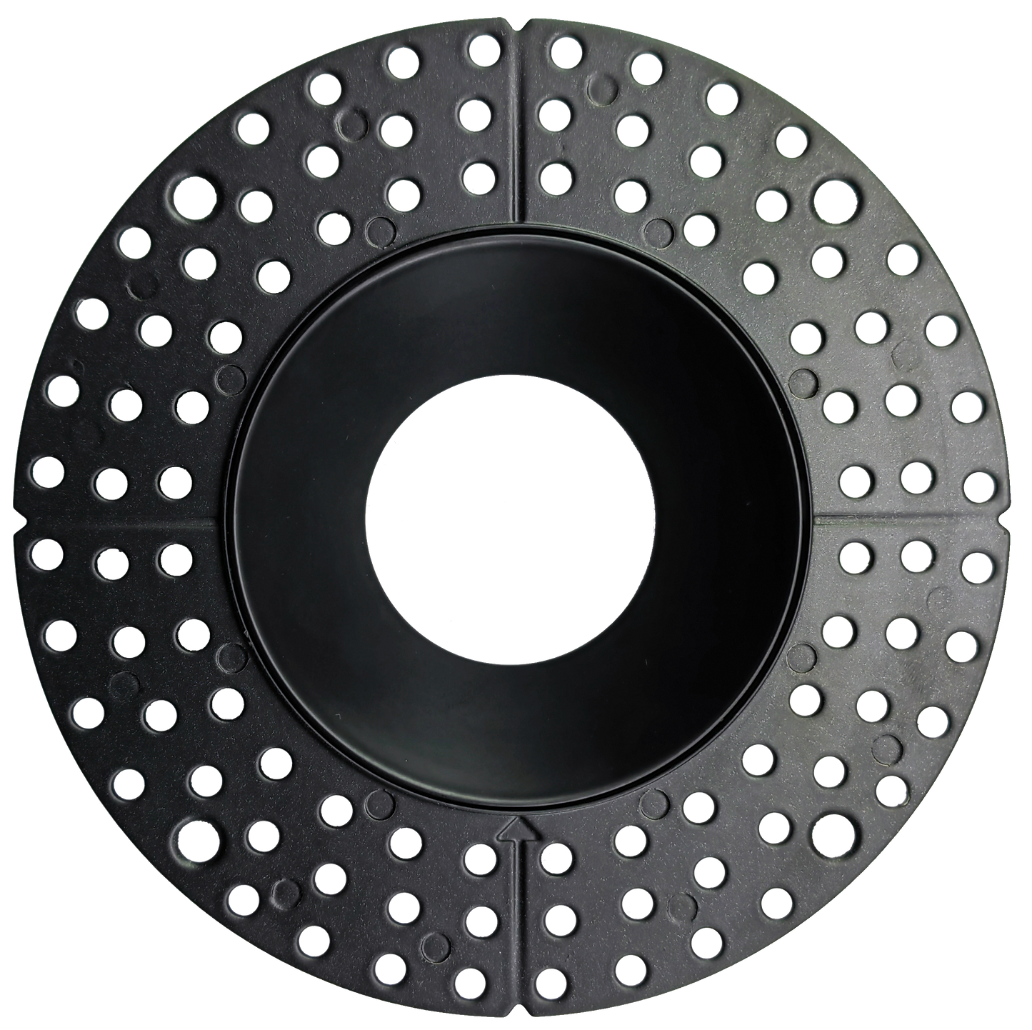 3.5 Inch Black Round Trimless Kit