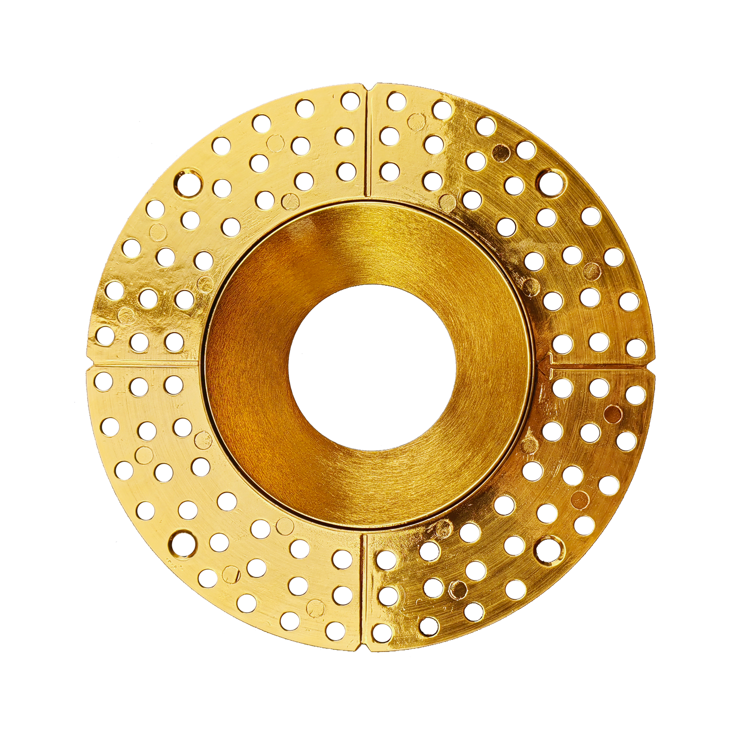 3.5 Inch Brass Round Trimless Kit