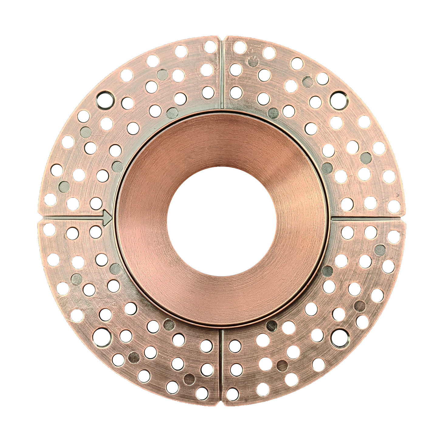 3.5 Inch Copper Round Trimless Kit