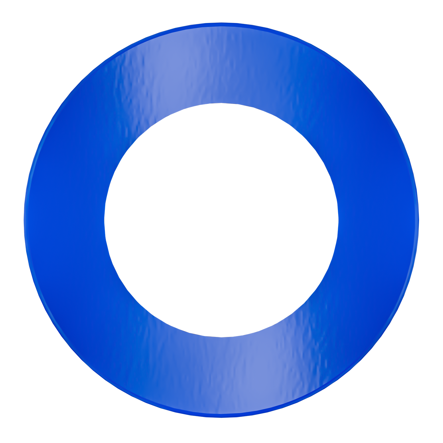 3" Round Slim Blue Cover