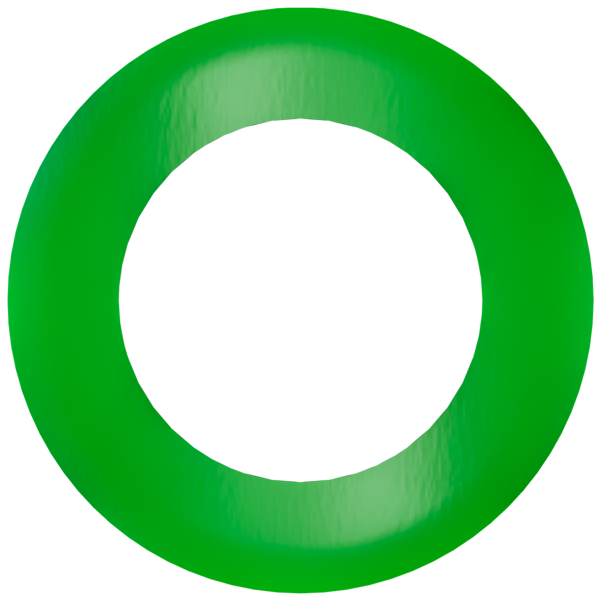 4" Round Slim Green Cover