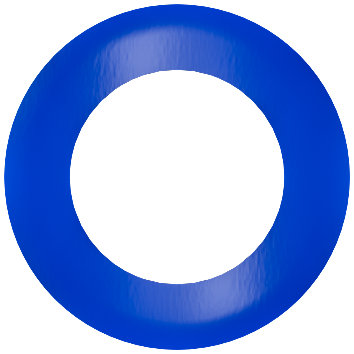 4" Round Slim Blue Cover