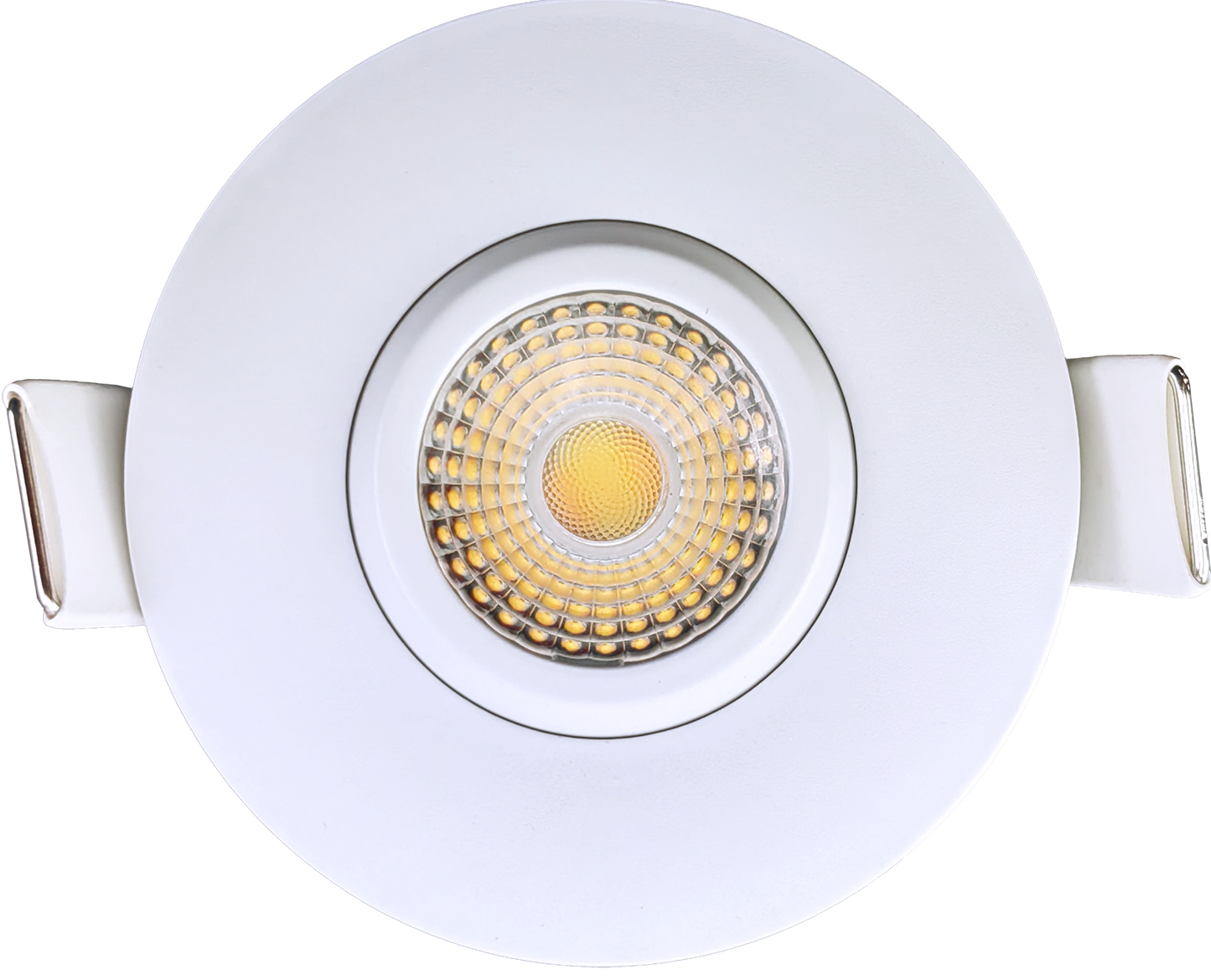 2" HO Round Flushed Gimbal (White)