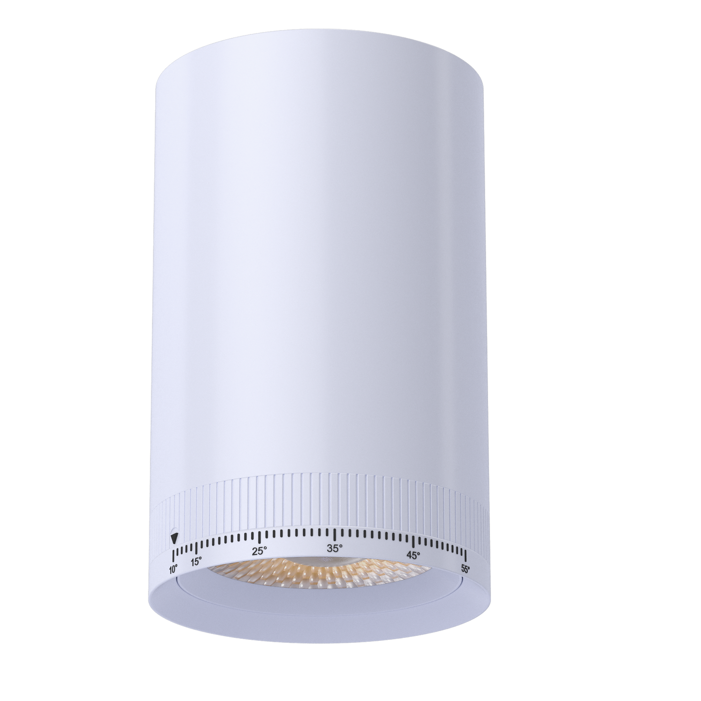 3 inch Round Universal Beam Adjustable Cylinder (White)