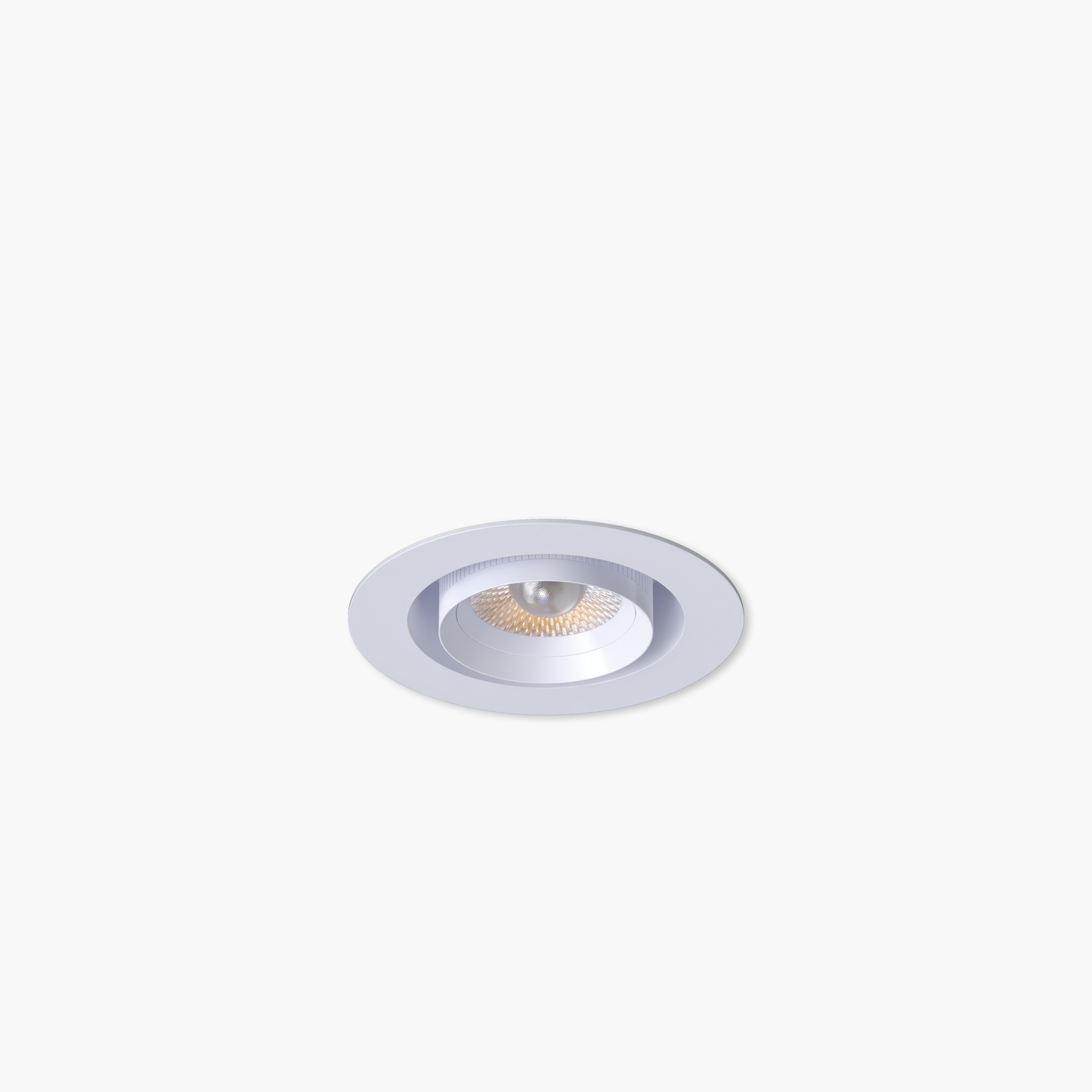 3” Round Retractable Downlight White