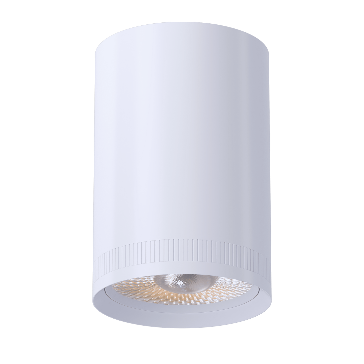 3.7 inch Round Universal Beam Adjustable Cylinder (White)