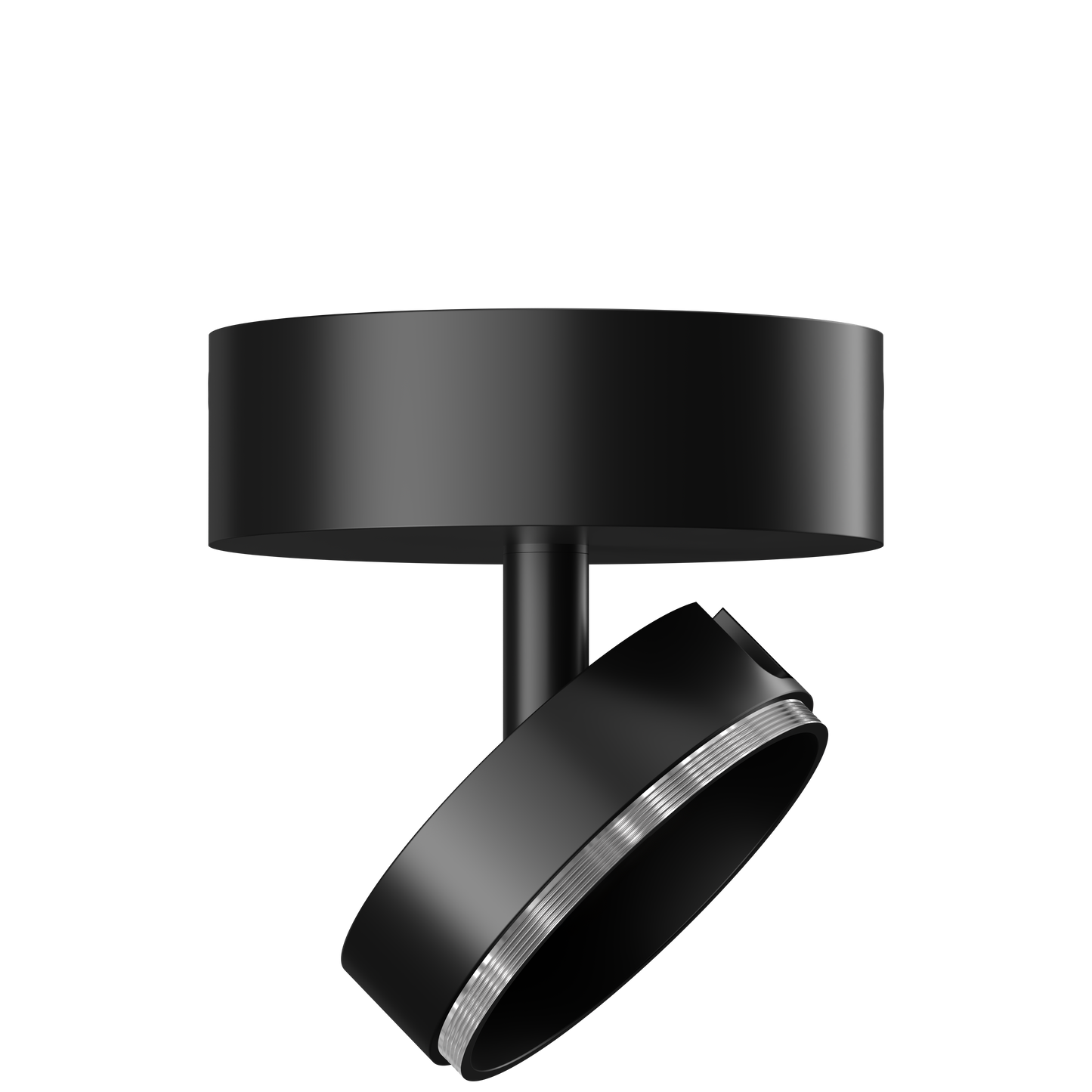 3.7 Inch Surface Mount Monopoint (Black)