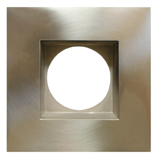 3.5 Inch Brushed Nickel Square Trim (Gen1)