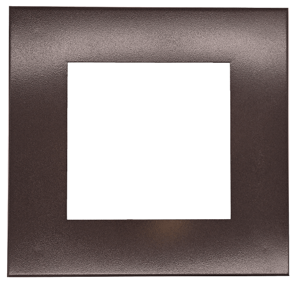 6" Square Slim Bronze Cover