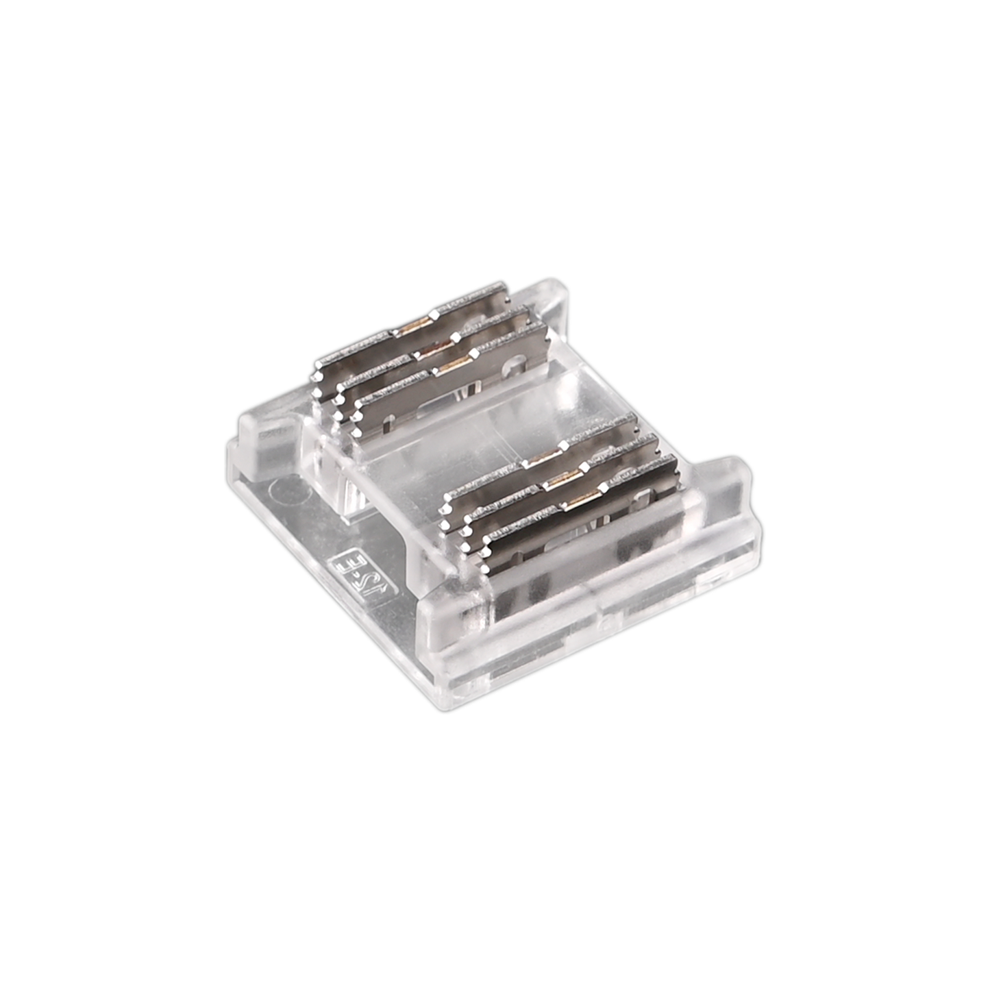 Clear RGBWW 180° Direct Connector 5PK