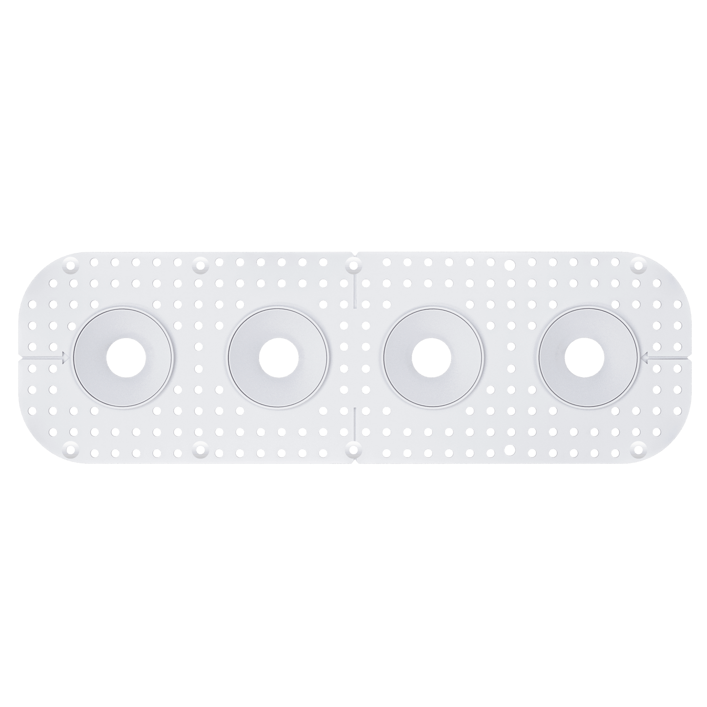 1 Inch Round Quadruple Head Trimless Kit