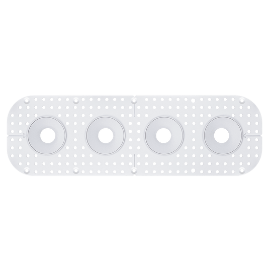 1 Inch Round Quadruple Head Trimless Kit