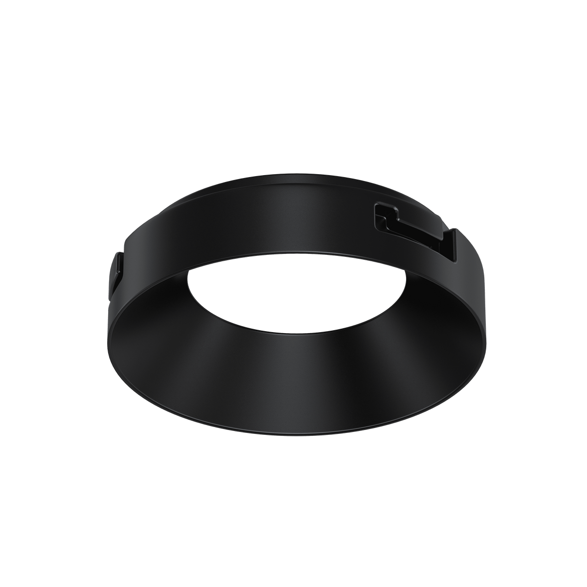 4 inch Black Round Trimless Adapter