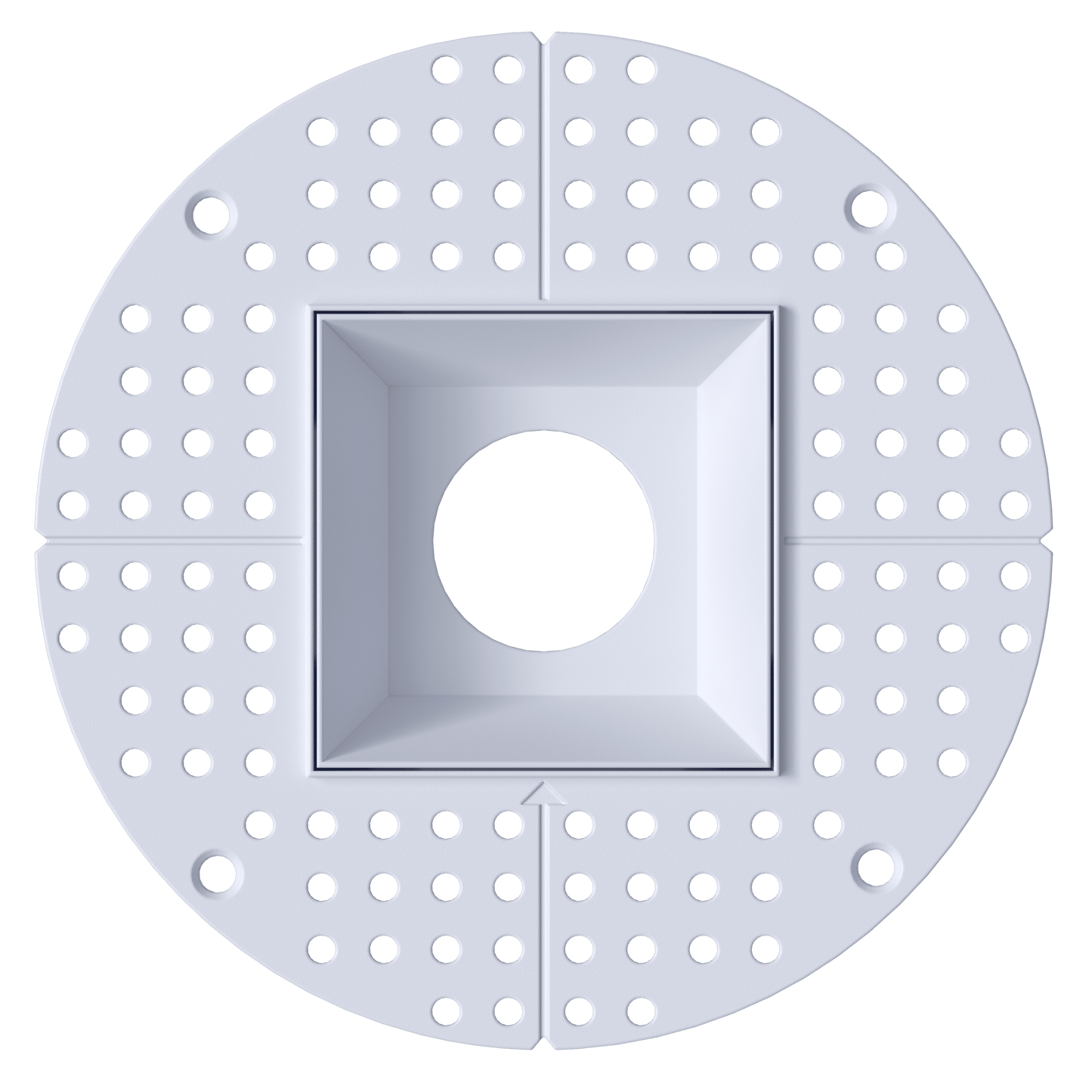 3 inch Square Trimless kit