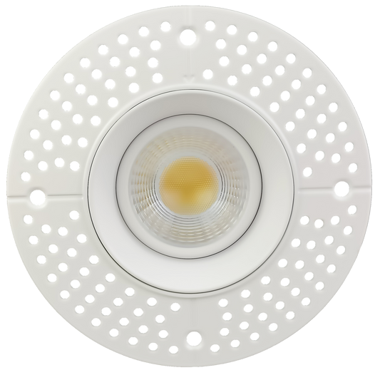 3.5" Gimbal Trimless (White)