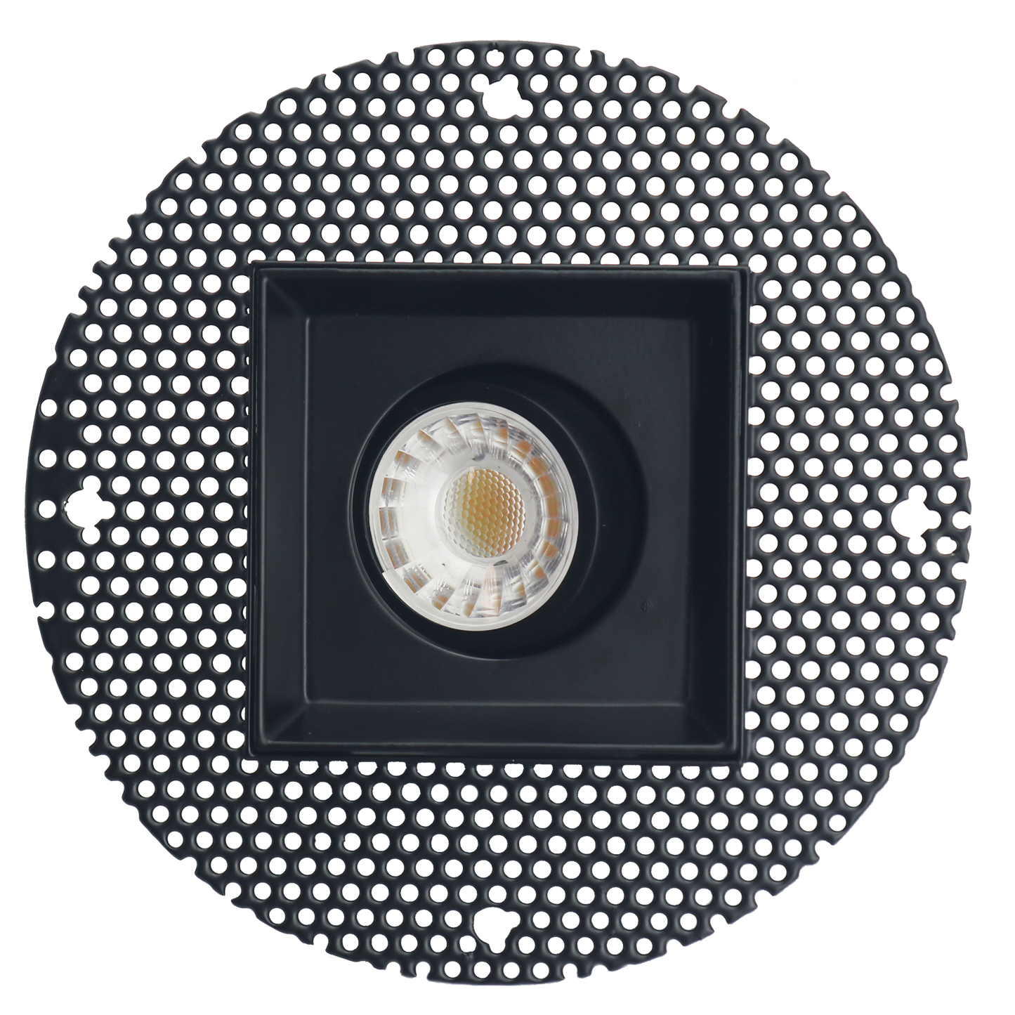 3" Single Head Trimless Regress Multiple Gimbal Black