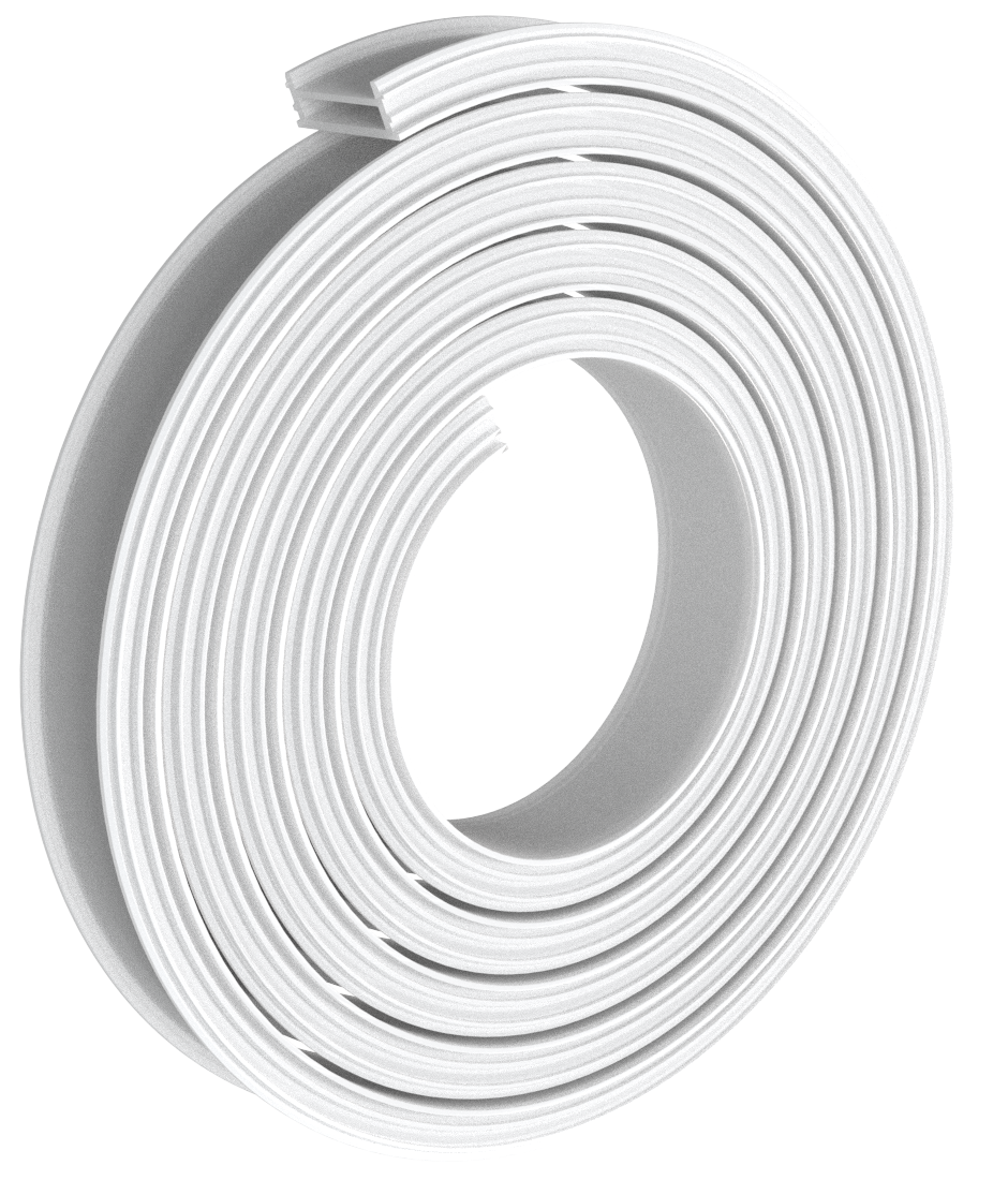 1.5" Flexible Trimless Channel Silicon Cover