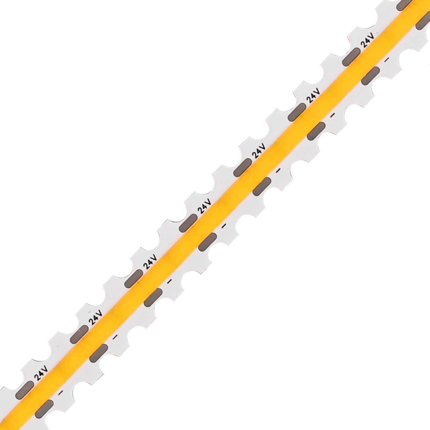 2.4W 24V Flexible COB Tape Light 16.4ft 3000k