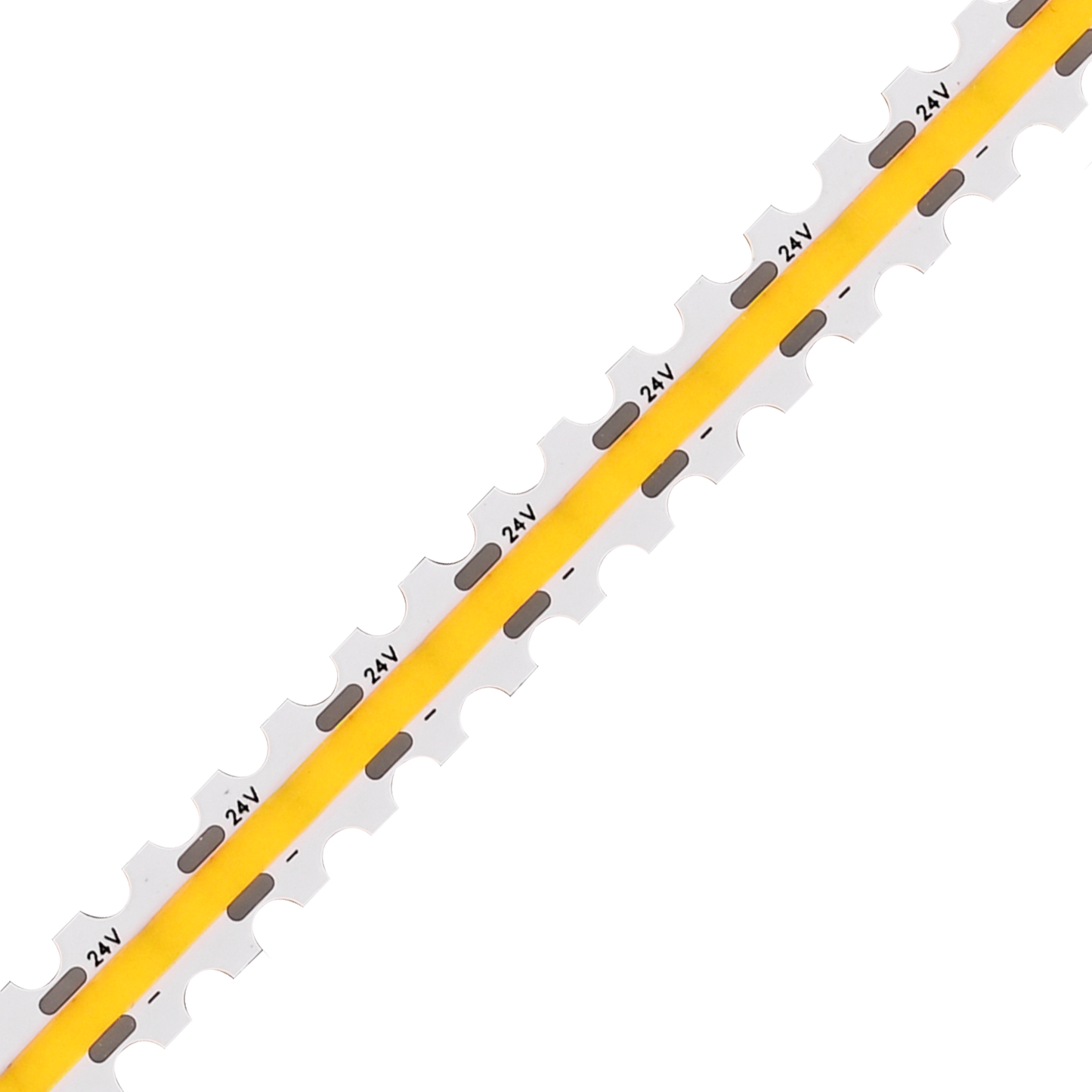 2.4W 24V Flexible COB Tape Light 16.4ft 3500k
