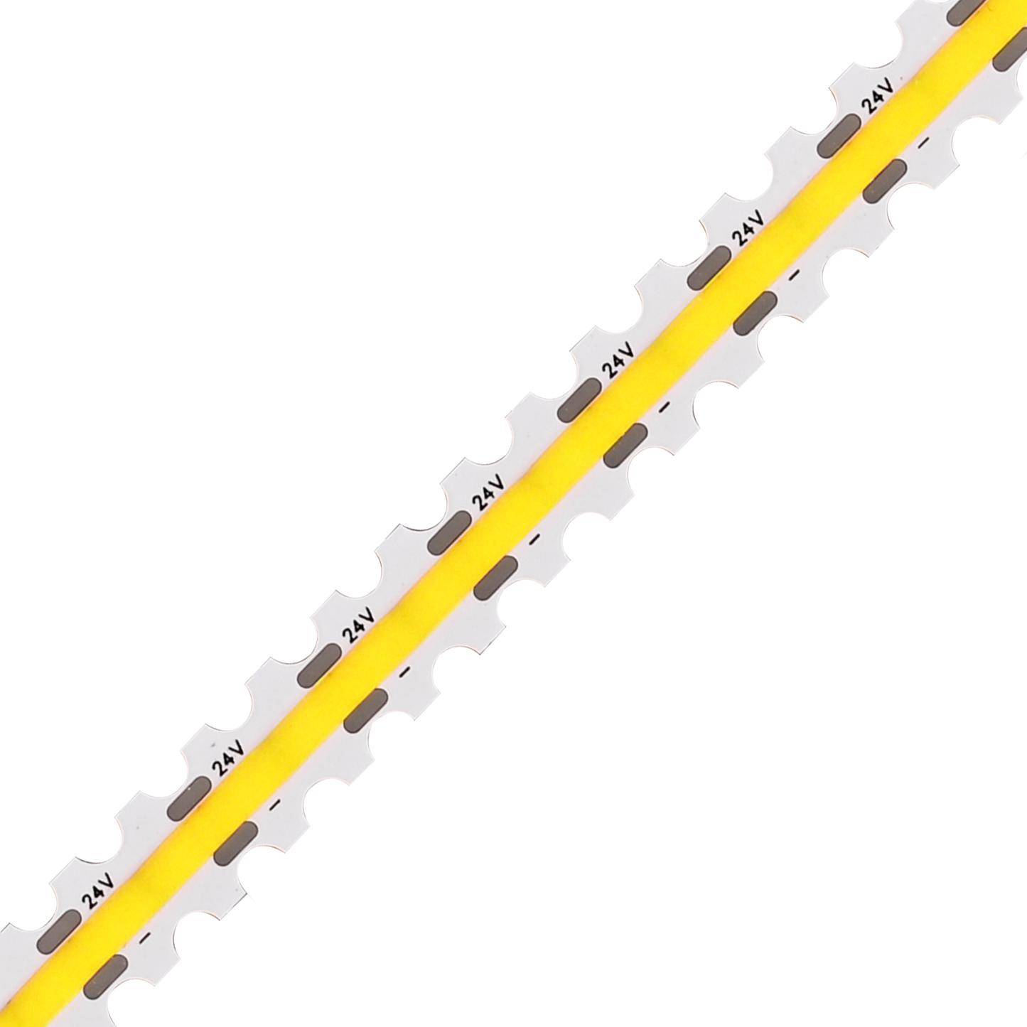 2.4W 24V Flexible COB Tape Light 16.4ft 5000k
