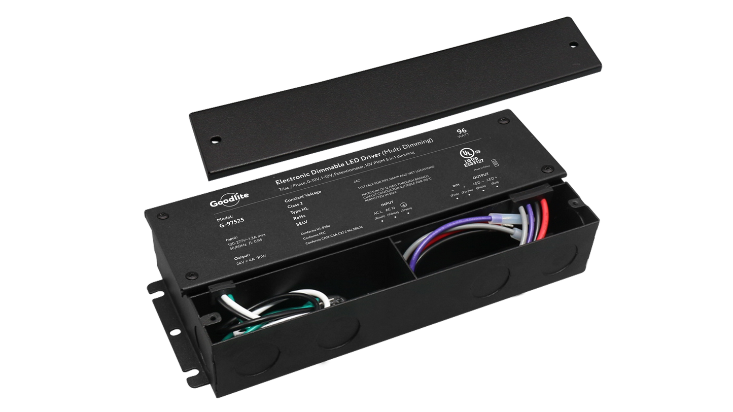 96W Electronic Led Driver 24V (Multi Dimming)