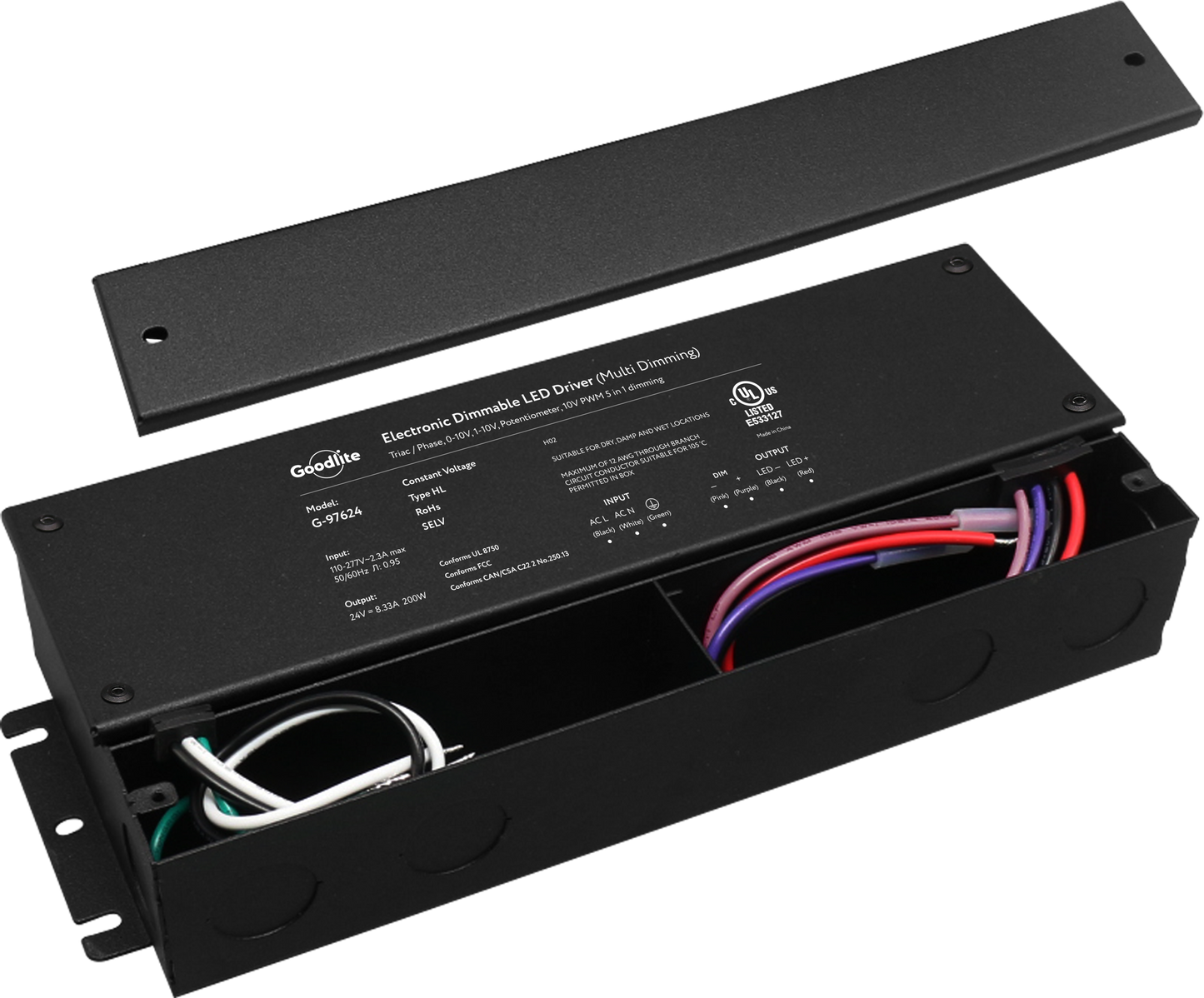 200W Electronic Led Driver 24V (Multi Dimming)