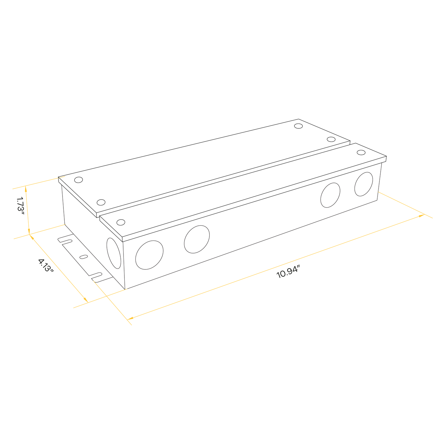 300W Electronic Led Driver 24V (Multi Dimming)