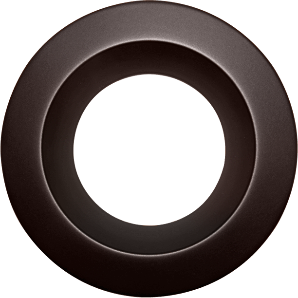 4" Round Retro Bronze Cover