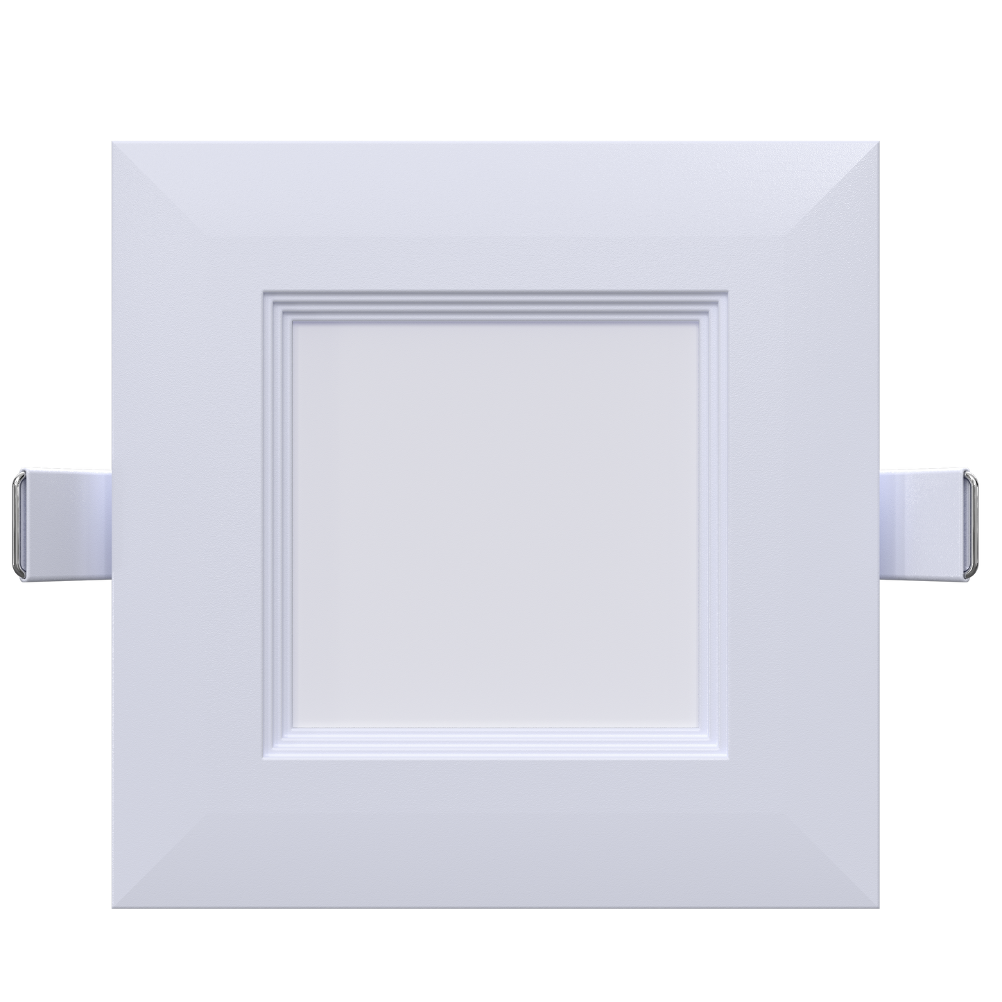 4" Square Flushed Baffle slim