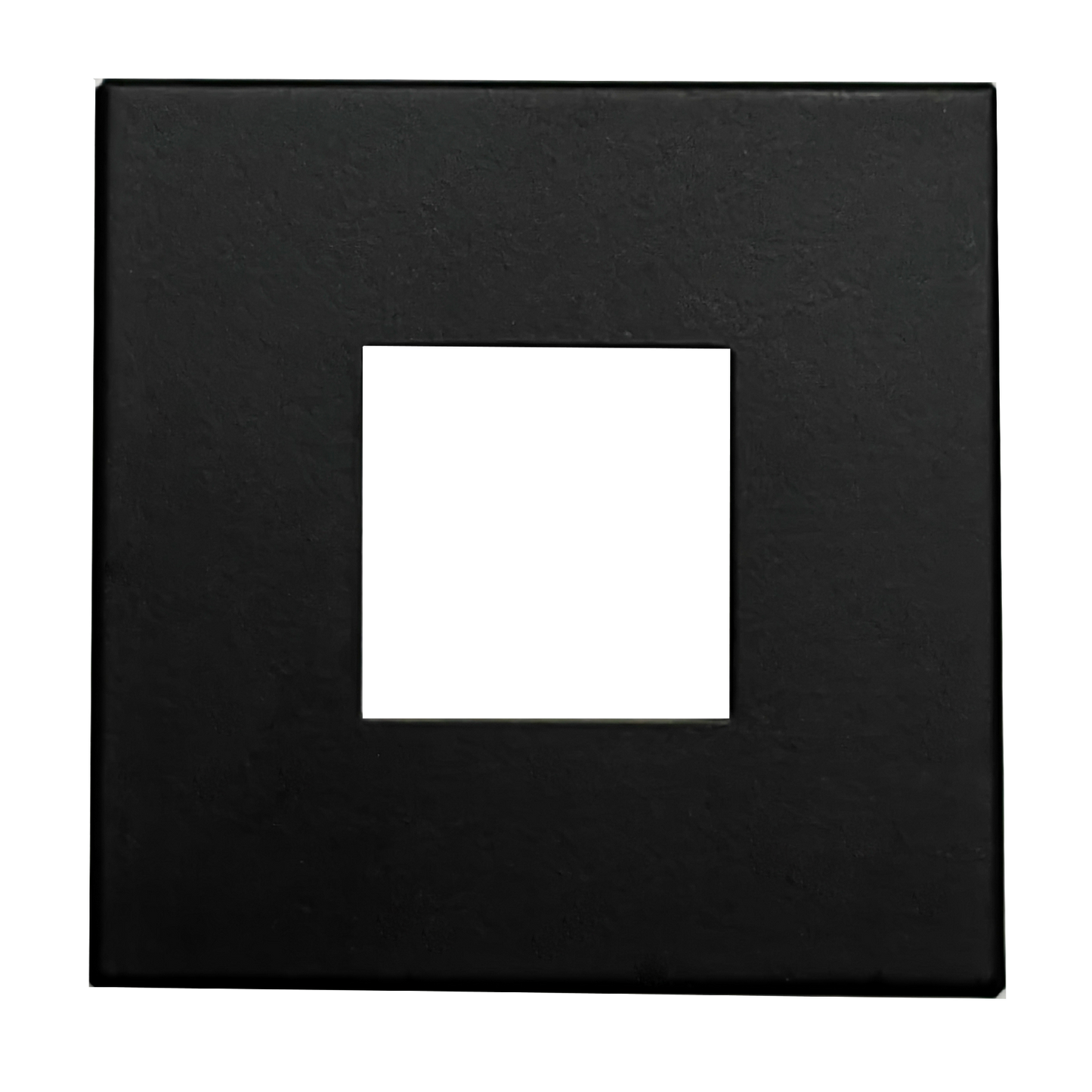 2" Square Slim Black Cover
