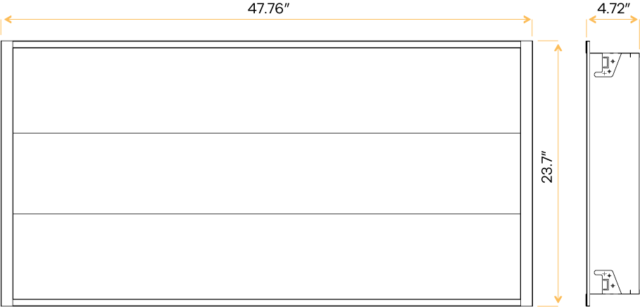 2X4 Indirect Center Net Basket Troffer