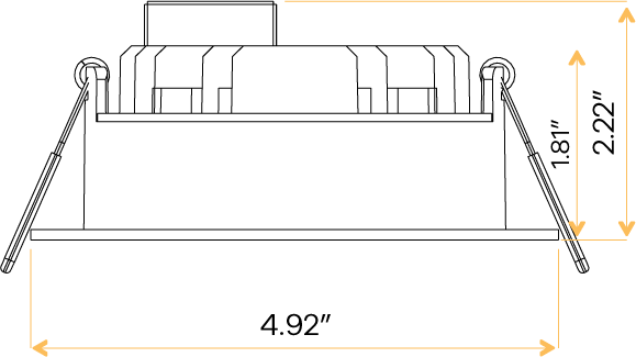 4" Round Regress Fixture