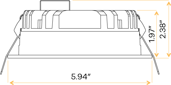 5" Round Regress Fixture