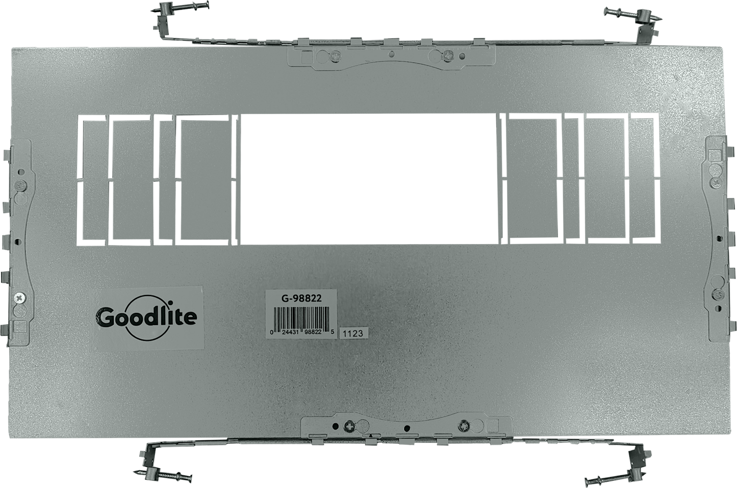 3.5″ Rectangular Flanged New construction plate