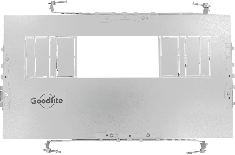 3.7″ Rectangular Flanged New construction plate