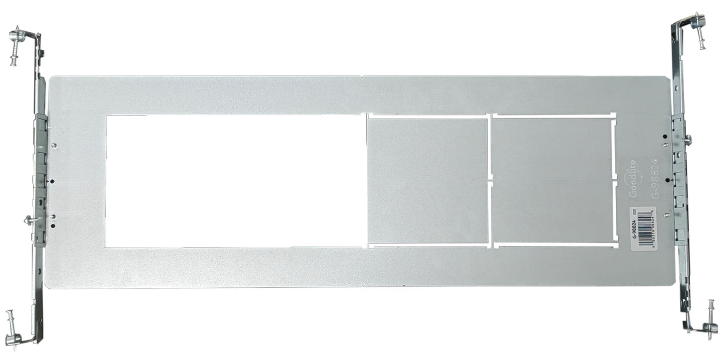 5.9″ Rectangular Flanged New construction plate